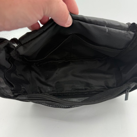 Rae Dunn My Life Black Hanging‎ Travel Toiletry Makeup Cosmetic Bag - Picture 7 of 8